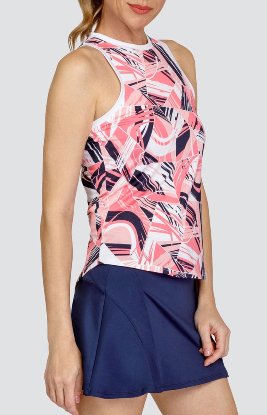 Tennis Tail Activewear Tanks | Parleen Tank - Painted Prism