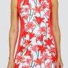 Golf Tail Activewear Sleeveless | Denia 36.5" Dress - Valencia Lilies