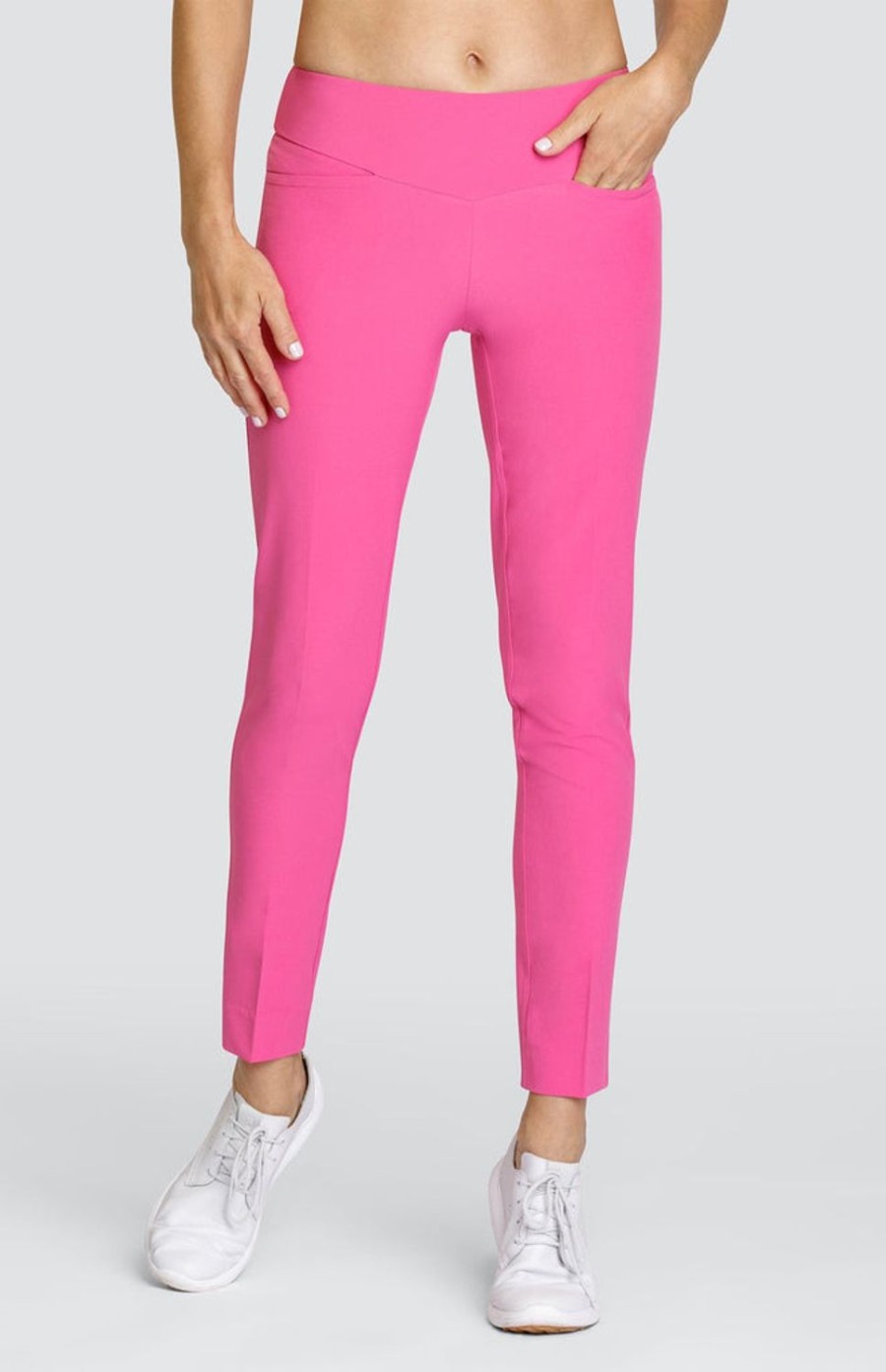 Golf Tail Activewear Ankle Pants | Aerin 28" Ankle Pant - Flamingo - Final Sale