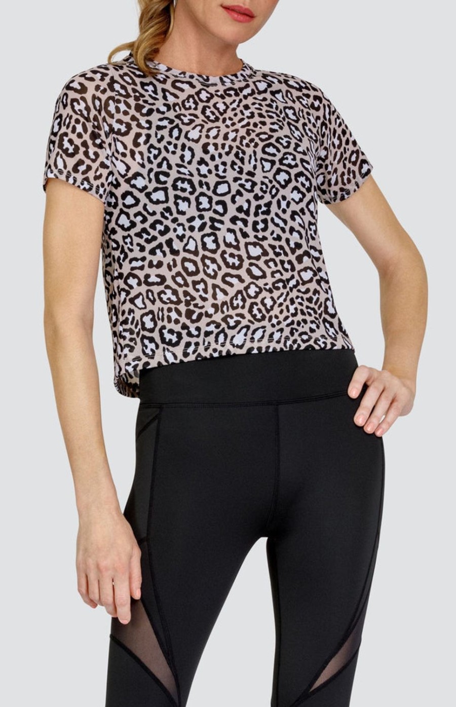 Tennis Tail Activewear Short Sleeve | Ferrara Top - Amazonia