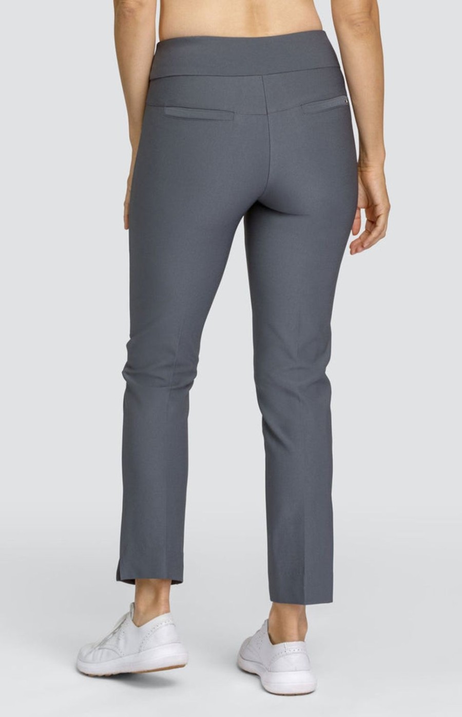 Golf Tail Activewear Ankle Pants | Mulligan 28" Ankle Pant - Ace Gray