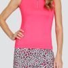 Golf Tail Activewear Sleeveless | Lani Top - Pink Lotus - Final Sale