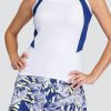 Tennis Tail Activewear Tanks | Zabrine Tank - Chalk - Final Sale