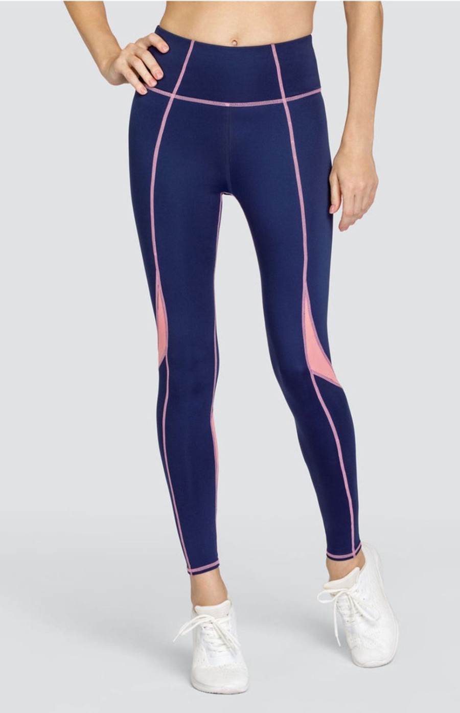 Tennis Tail Activewear Pants And Leggings | Jensen 27" Leggings - Navy Blue