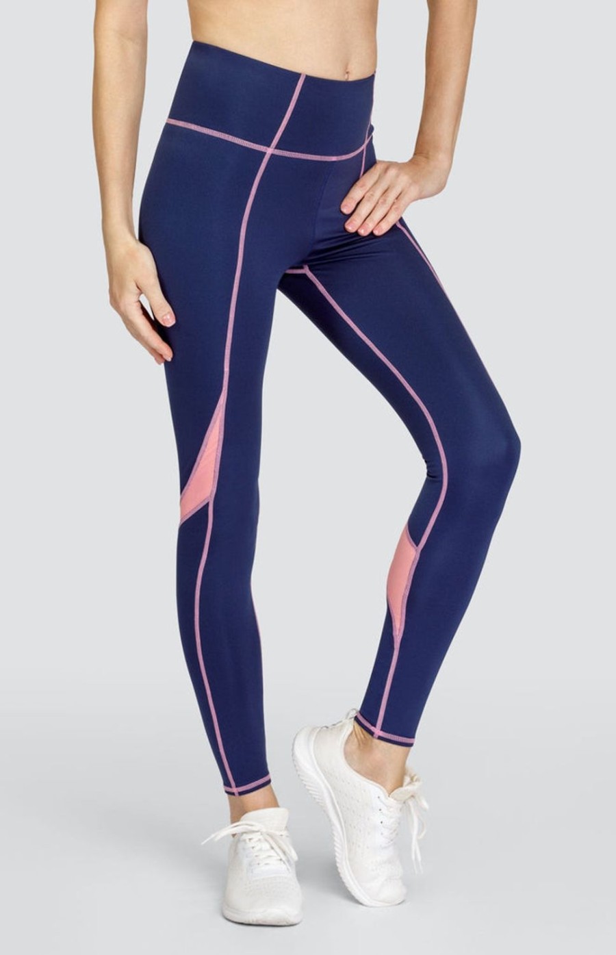 Tennis Tail Activewear Pants And Leggings | Jensen 27" Leggings - Navy Blue