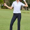 Golf Tail Activewear Ankle Pants | Mulligan 28" Ankle Pant - Onyx Black