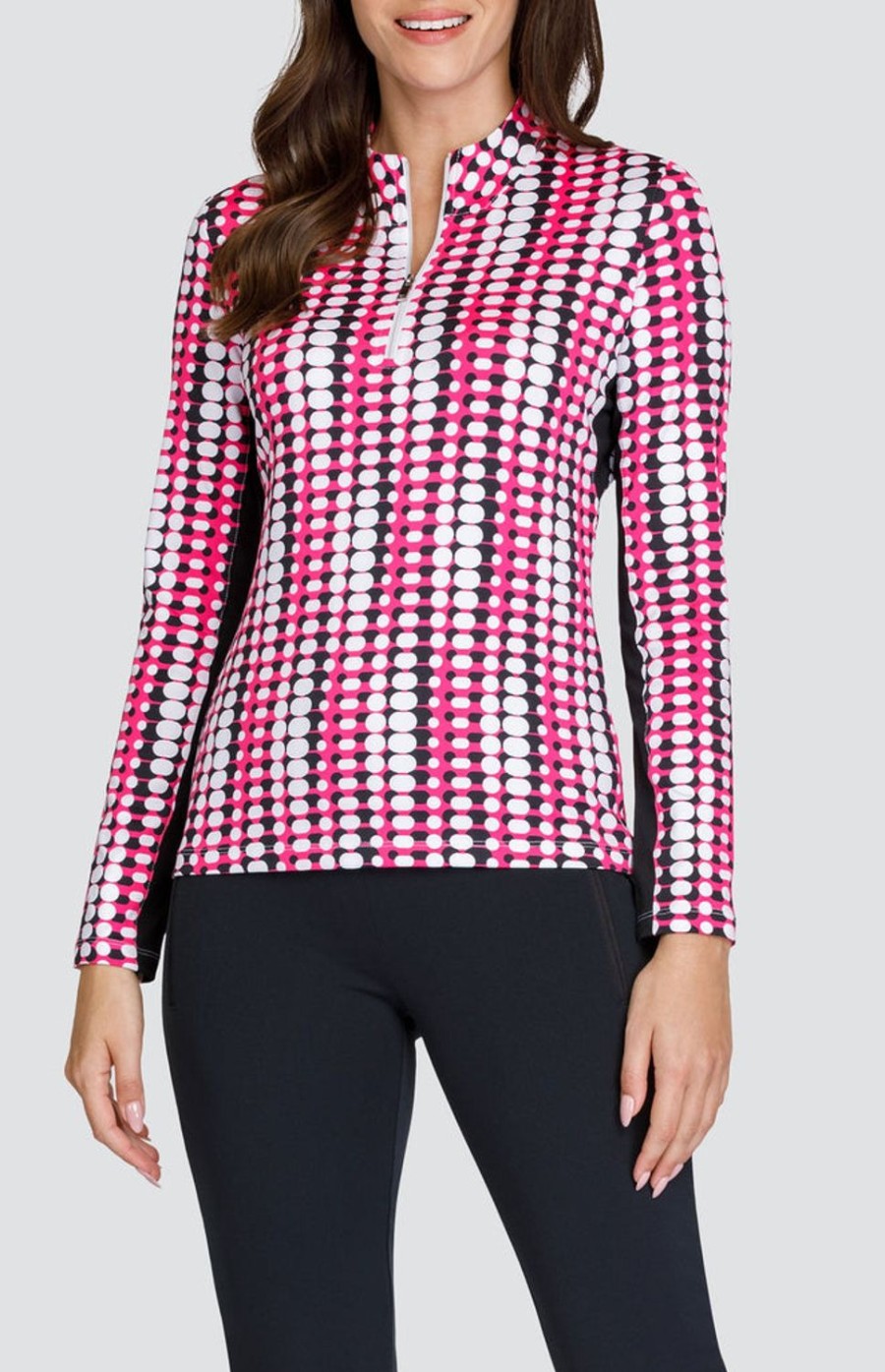 Golf Tail Activewear Long Sleeve | Nashla Top - Echo Geo