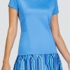 Tennis Tail Activewear Short Sleeve | Julane Top - Hyacinth